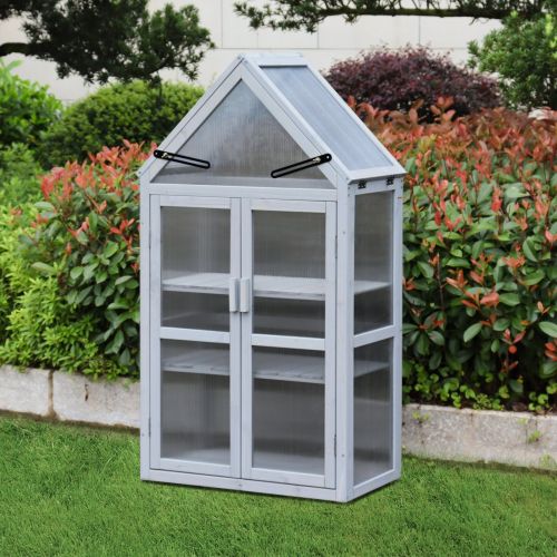 Mini Greenhouse Kit - Outdoor & Indoor Plant Stand, Small Green House Mini Greenhouse Kit - Outdoor & Indoor Plant Stand, Small Green House