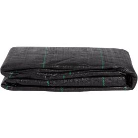 VEVOR Geotextile Fabric, 12.5 X 50 Ft 3.5oz Woven PP Driveway Drain Cloth W 600lbs Tensile Strength, Heavy Duty Underlayment For Soil Stabilizati (Option: default)