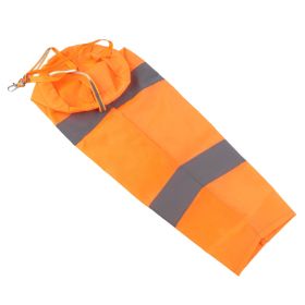 50cm Nylon Airport Windsock Rip Stop Outdoor Wind Measurement Sock Bag with Reflective Belt (Option: as picture)