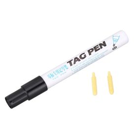 Ear Tag Pen Waterproof Strong Penetration Black Ink Ear Marking Pen Portable Permanent Markers for Pig Cow Sheep (Option: as picture)