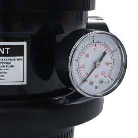 vidaXL Multiport Valve for Sand Filter ABS 1.5" 4-way (Option: as picture)