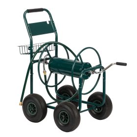 97x53x100cm Green Iron Water Pipe Car (Color: Green)