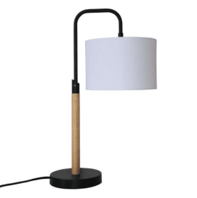 New Design Small Modern Stylish Desk Lamp In Stock In The United States,Easy To Install For Bedside Table Lamp, Night Light, Study Lamp, Arcus Pa (Color: Black)